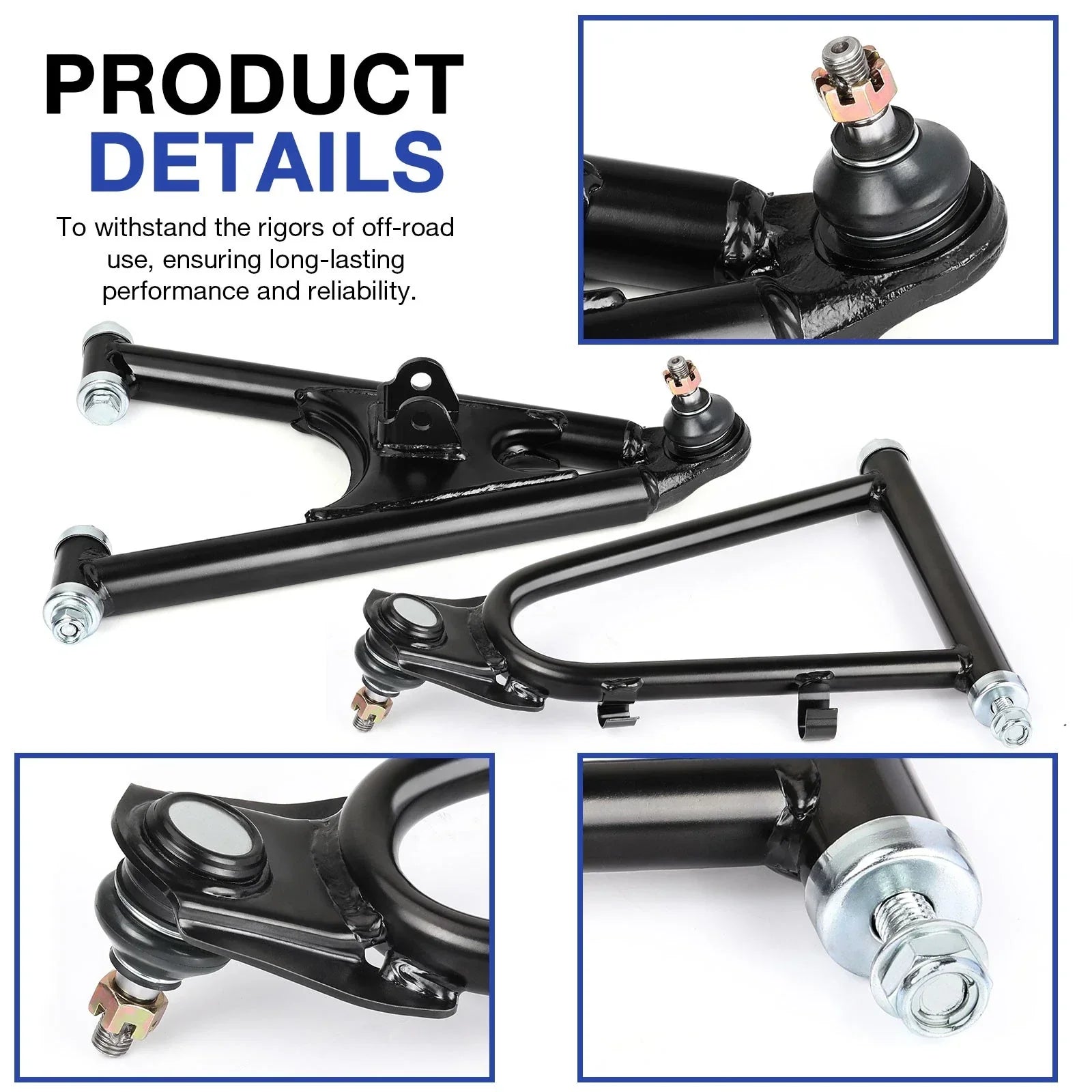 Front Upper Lower Control A-Arm Set for Yamaha Banshee (1987–2006)