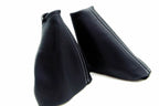Set of 2 Manual & E Brake Boots for Ford Focus (2000–2007) Gray Stitch
