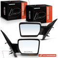 2X Power Mirrors with Manual Fold & Signal Light for Ford F-150 (2009–2010)