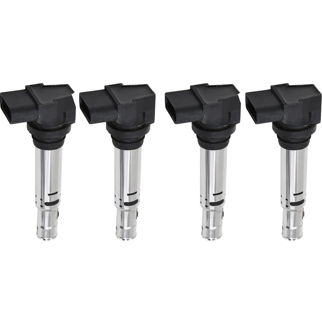 Set of 4 Ignition Coils for VW Touran, Caddy, Seat Cordoba, Toledo (1999–2009) UF691