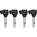 Set of 4 Ignition Coils for VW Touran, Caddy, Seat Cordoba, Toledo (1999–2009) UF691