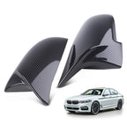 Pair Side Mirror Cover Caps for BMW 5 6 7 Series F10 F11 F18 (2014–2018) 51167308684