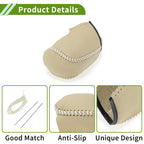 Gear Shift Knob Cover for Nissan Altima (2013–2018) Pebbled Beige