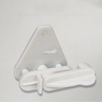 Dual Opening Door Latch for RV Boat Camper Trailer (180 Degree Rotation)