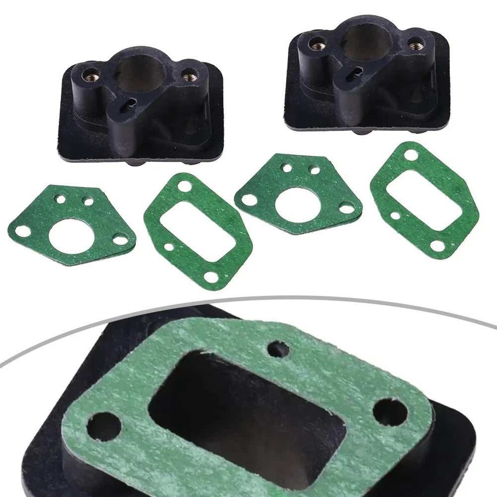 Intake Manifold Set with Gaskets for Lawn Mower 405 43CC 52CC