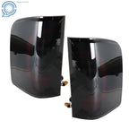 Set of Black LED Tail Lights for Chevy Silverado (2007–2013)
