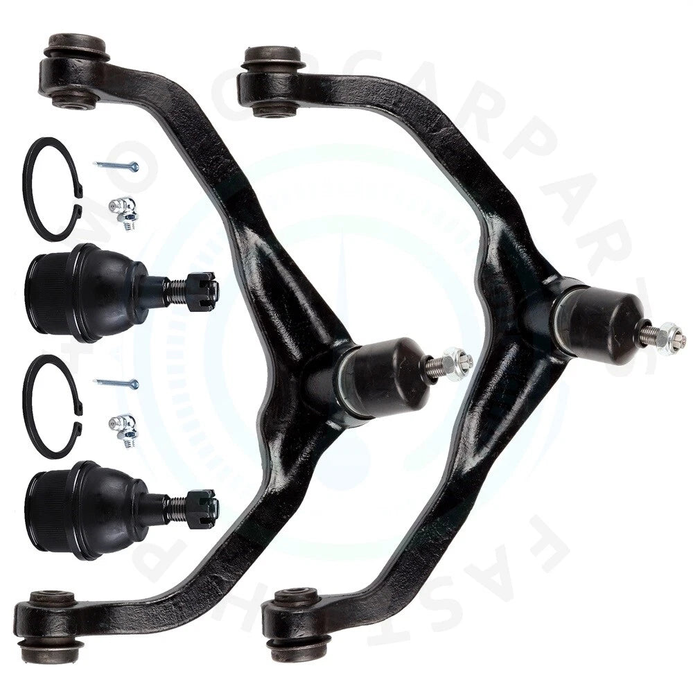 Set of 4 Front Upper Control Arms with Ball Joints for Jeep Liberty Dodge Nitro (2008–2011)