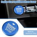 Ignition Button Cover Decal for Ford Mustang (2015–2021) Blue
