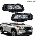 Full LED Headlight Assembly for Nissan Rogue S (2021–2023) Black
