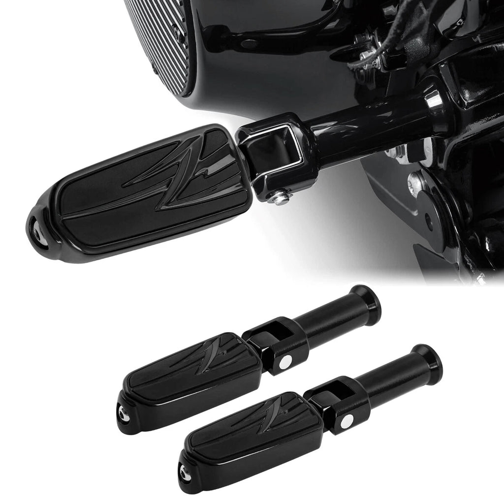 Footpegs Bracket for Harley Softail Sport Glide (2018–2023) Black