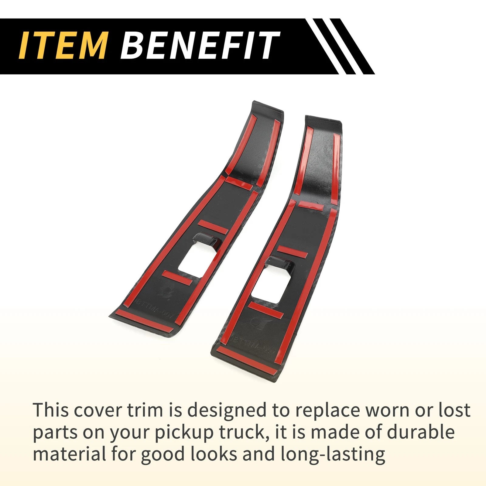 Set of 1 Carbon Fiber Rear Door Window Switch Panel for Toyota Tacoma (2016–2023)
