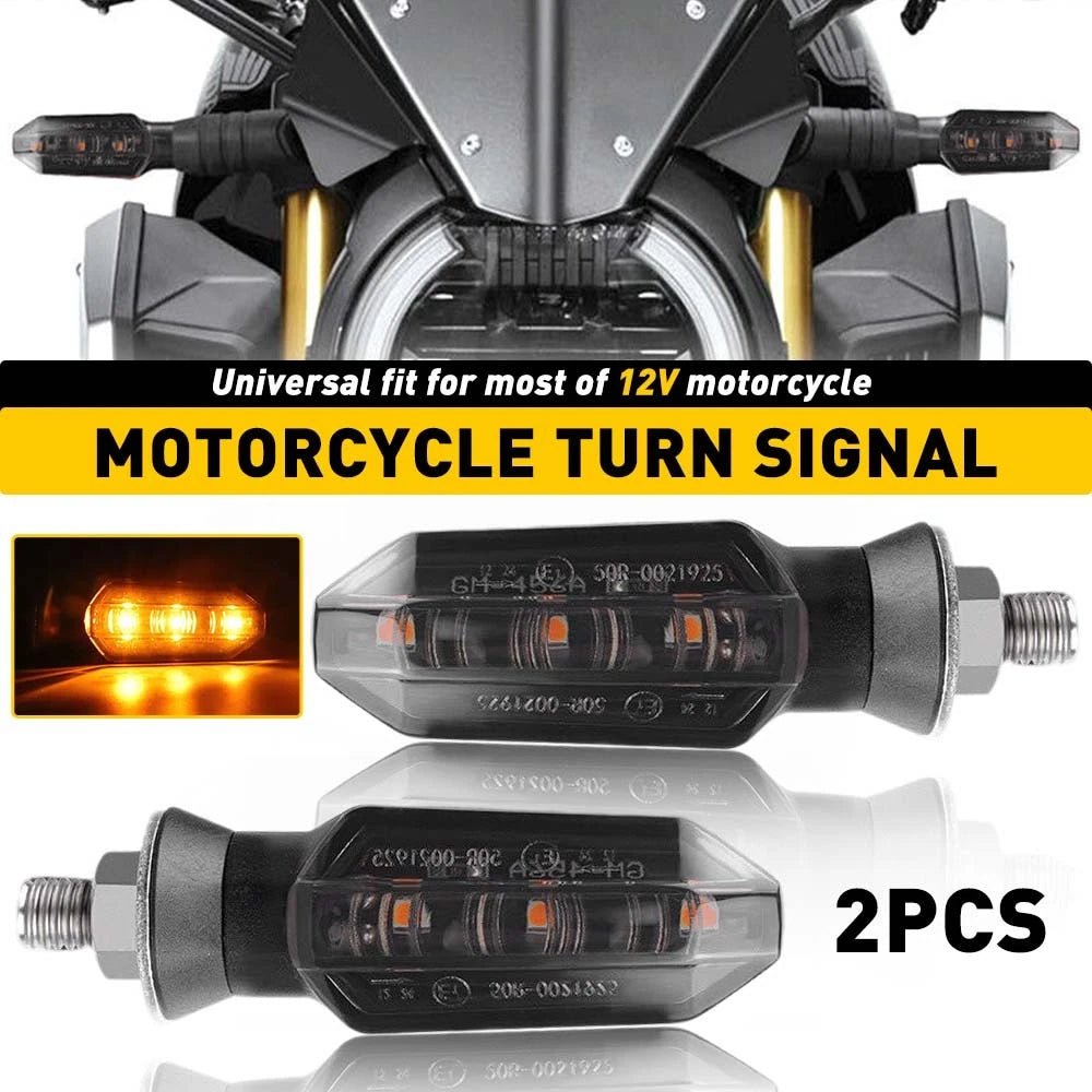 LED Turn Signal Blinker Lights for Honda Motorcycle (E)