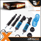 24 Way Damping Adjustable Coilovers Shock Lowering Kit For Honda Fit 2009-2014