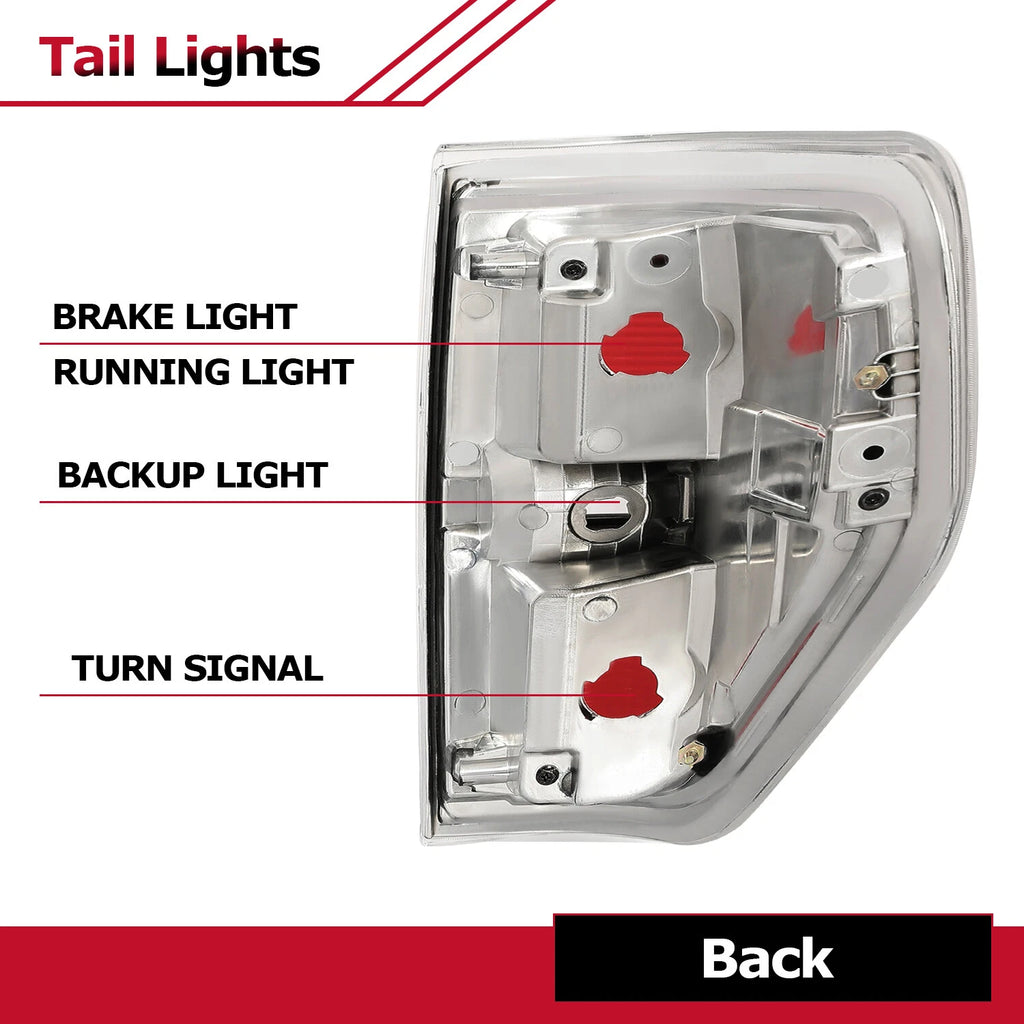Passenger Side Tail Light for Ford F-150 (2009-2014)