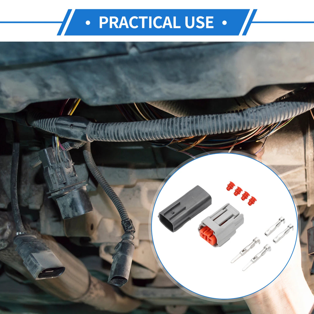 2 Pin Fog Light Connector Plug Set for Ford 