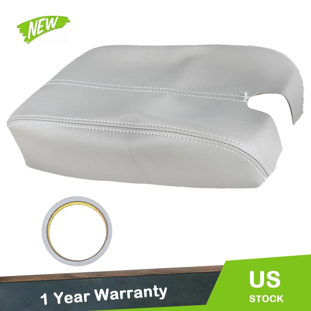 Leather Center Console Lid Armrest Cover for Honda Accord (2008–2012)