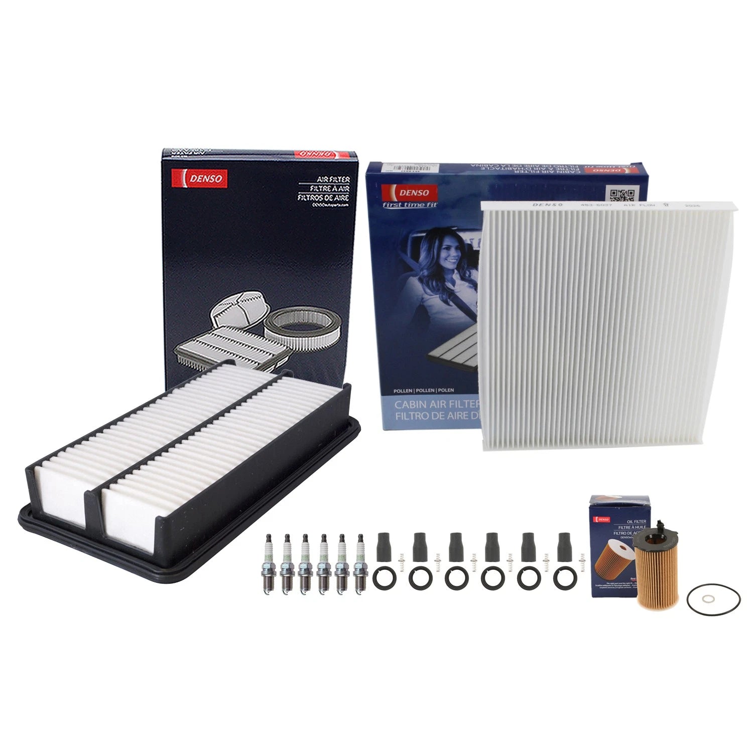 Tune Up Kit with NGK 6 Spark Plugs & Boots for Kia Sedona (2011–2014)