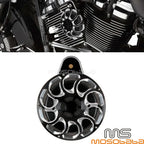 Billet Aluminum Horn Speaker Cover for Harley Big Twin, Sportster XL1200, 883 (1991-2017)