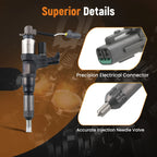 Diesel Fuel Injector for Hino J08E (2000–2023)