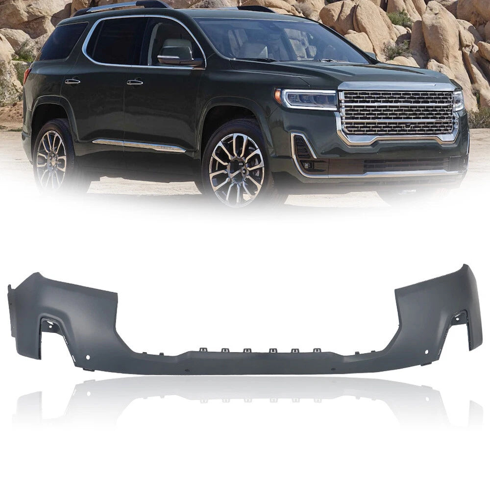 Front Upper Bumper Cover for GMC Acadia (2020â2022) with Radar Holes
