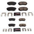 PowerStop Z23 Carbon-Fiber Ceramic Brake Pads Kit for Hyundai Sonata