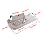 Left Driver Side Sun Visor for Nissan Altima (2019â2024) Gray with Lights