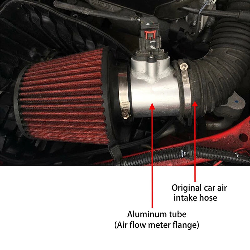 2.75" MAF Mass Air Flow Sensor Mount Adapter for Honda, Ford