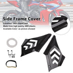 Side Frame Panel Protector Fairings Cover for Honda CBR650R (2024–2025) Carbon