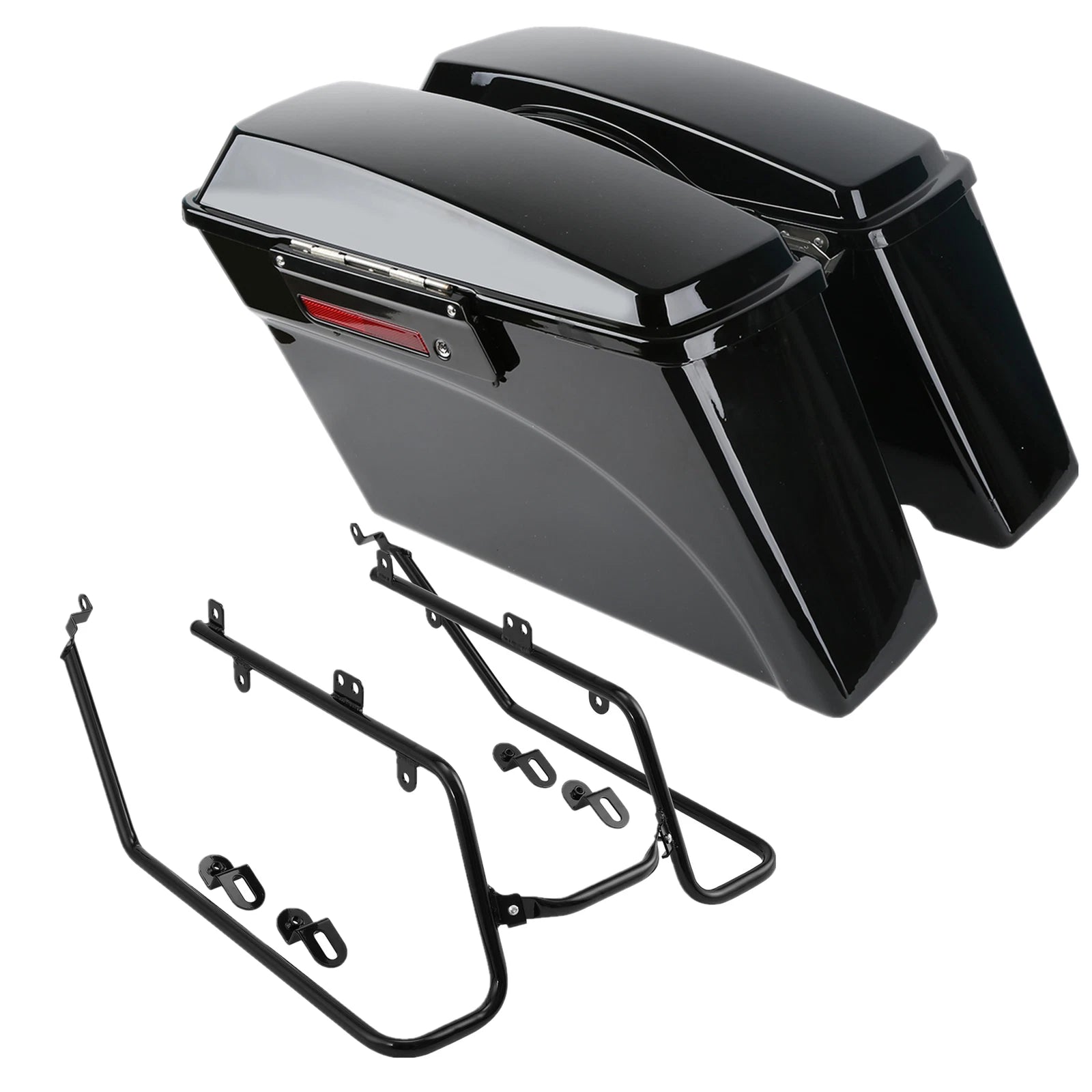 Hard Saddlebags Conversion Brackets for Harley Dyna Wide Glide Street Bob (2008–2017)