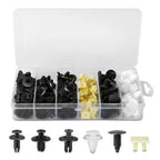 Set of 10 Nylon Retainer Clips for Honda Nissan Ford GM (6-10mm Holes)