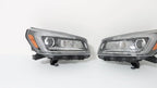 LED Tube Projector Black Headlights for GMC Acadia (2013–2016)