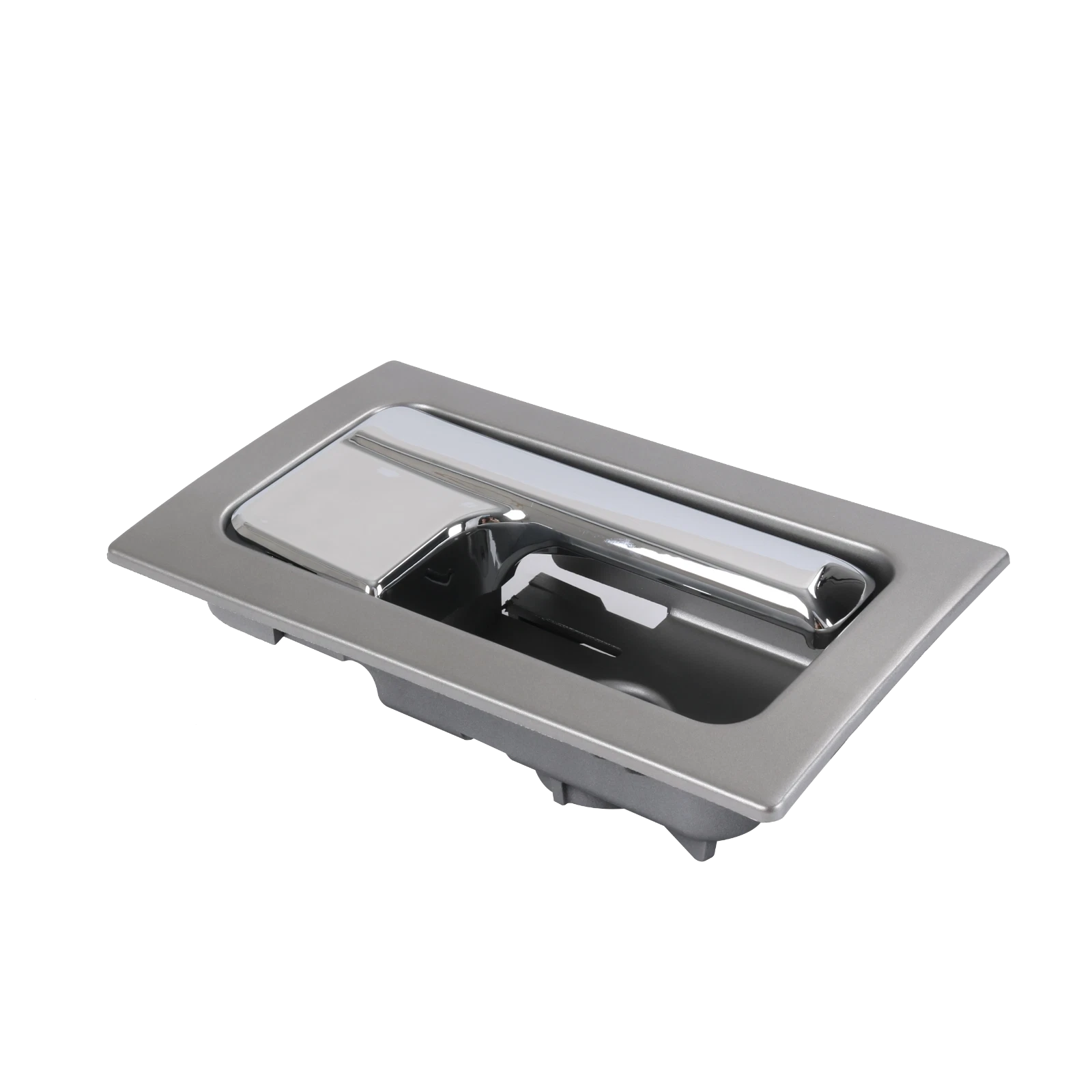 Inner Door Handle Set of 2 for Ford F-150 (2009-2014) Silver Chrome