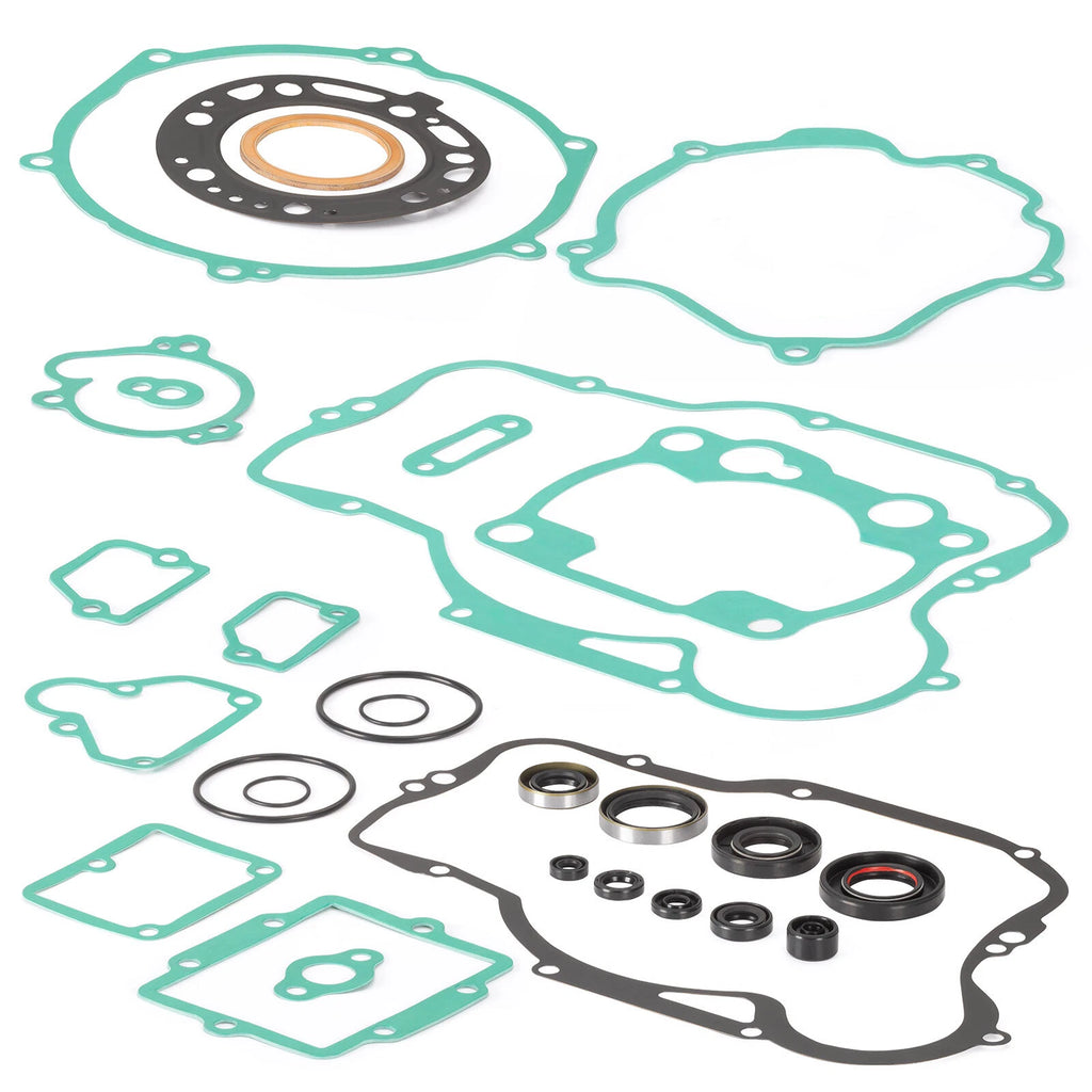 Complete Engine Top Bottom End Rebuild Gasket Seal for Kawasaki KX250 (1992–2001)