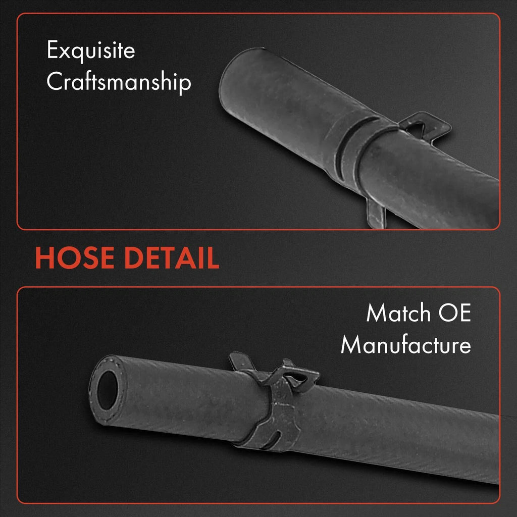 2X Power Steering Return Line Hose Assembly for Jeep Grand Cherokee (1999–2004)