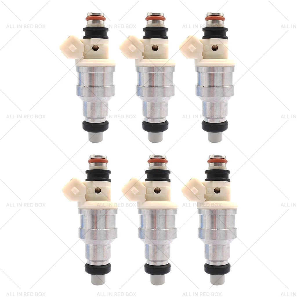 6x Fuel Injectors for Mitsubishi Diamante ES Mighty Max Base (1992–1996)