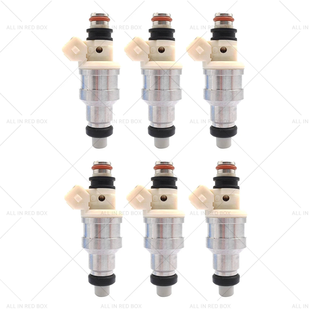 6x Fuel Injectors for Mitsubishi Diamante ES Mighty Max Base (1992–1996)