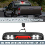 High Mount Stop Light YC3Z13A613BA for Ford  Black Housing Smoked Lens