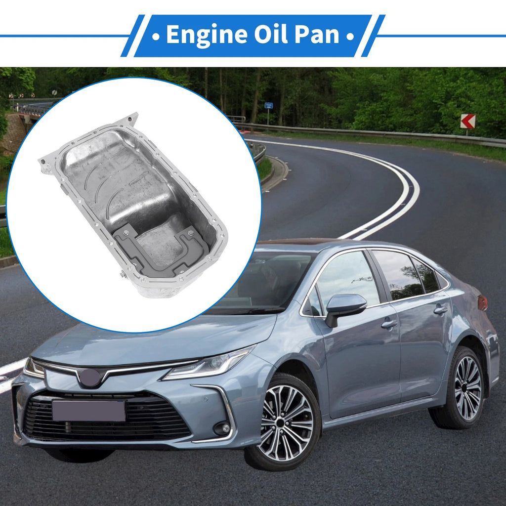 Engine Oil Pan for Kia Rio5 1.6L L4 (2006–2011) No.2151026601 Aluminum Alloy