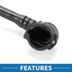 Radiator Hose for BMW 740i (2016 - 2019) Plastic Black 1 Pc