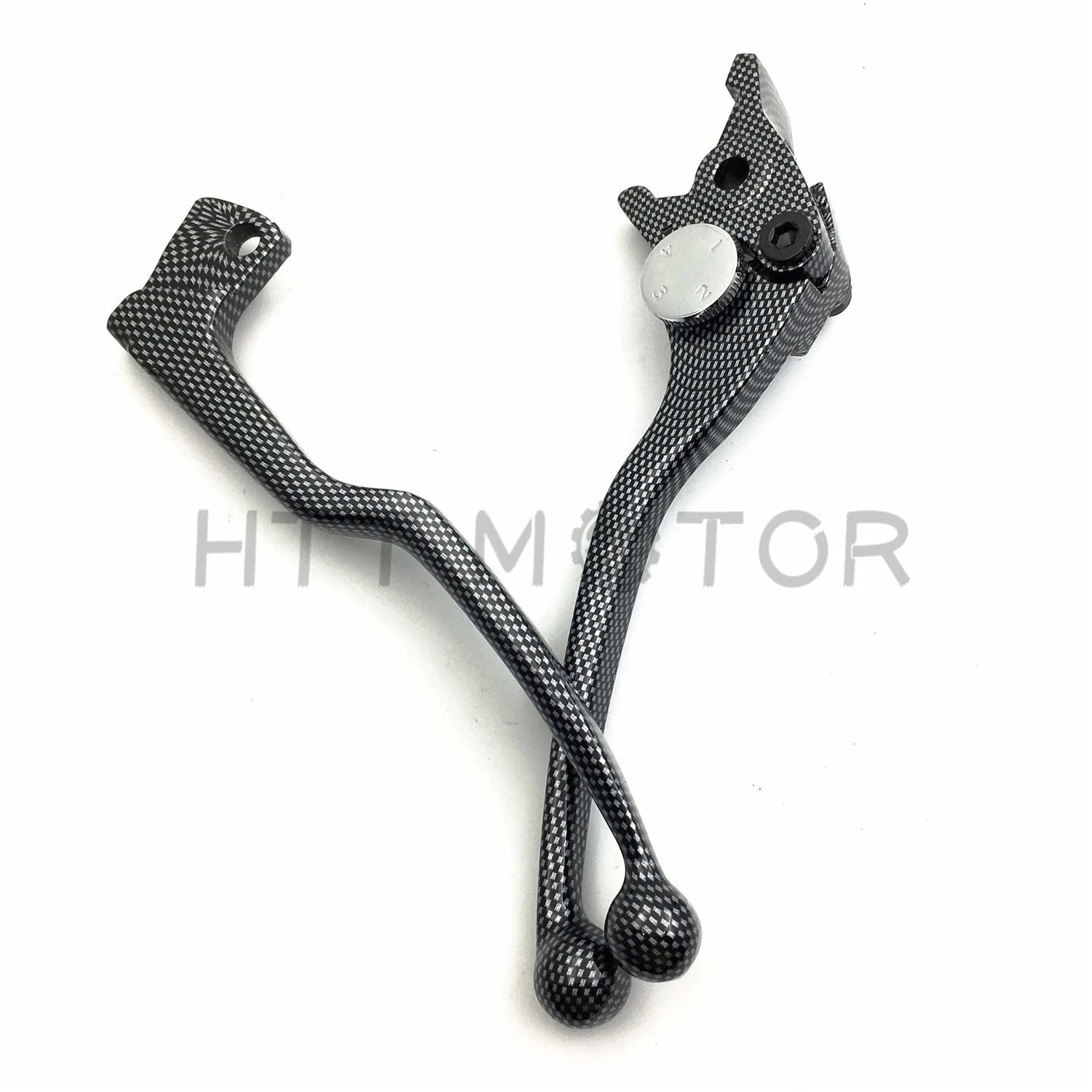 Carbon Brake Clutch Levers Hand Controls for Suzuki GSXR600 GSXR750 (1992–1995)
