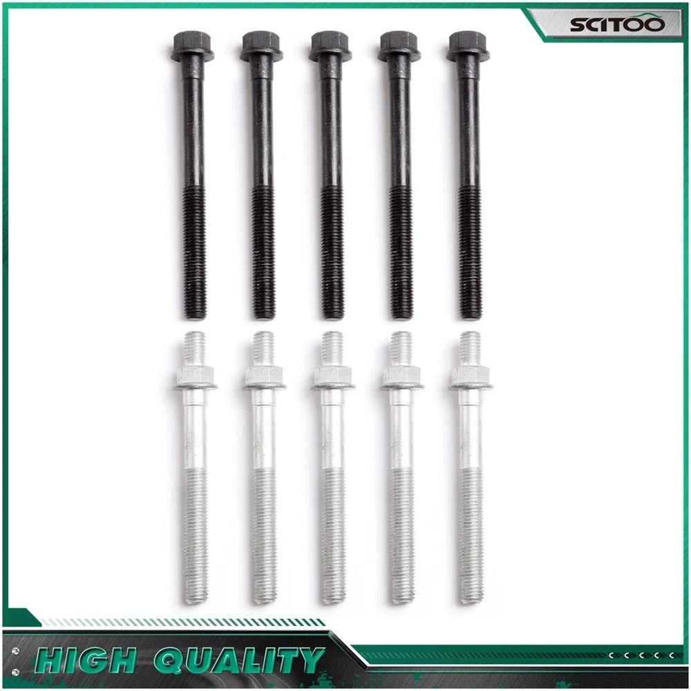 Head Bolts for Chevrolet Cavalier S10 GMC Sonoma 1998–2003 2.2L VIN 4,5
