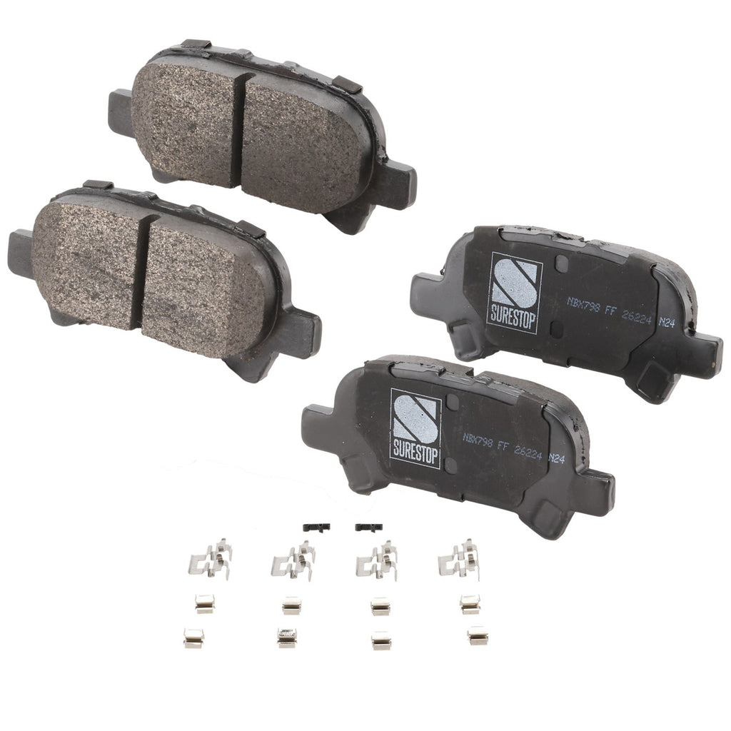 Brake Pad Set for Toyota Camry (2002–2006) Rear FWD