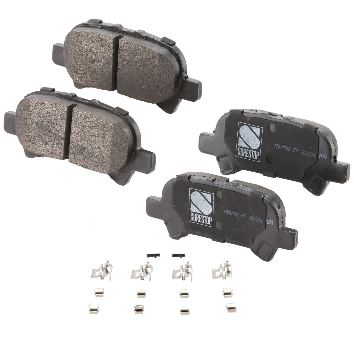 Brake Pad Set for Toyota Camry (2002–2006) Rear FWD