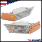 Parking Light Turn Signal Lamp Front Pair for Jeep Patriot (2007–2017)