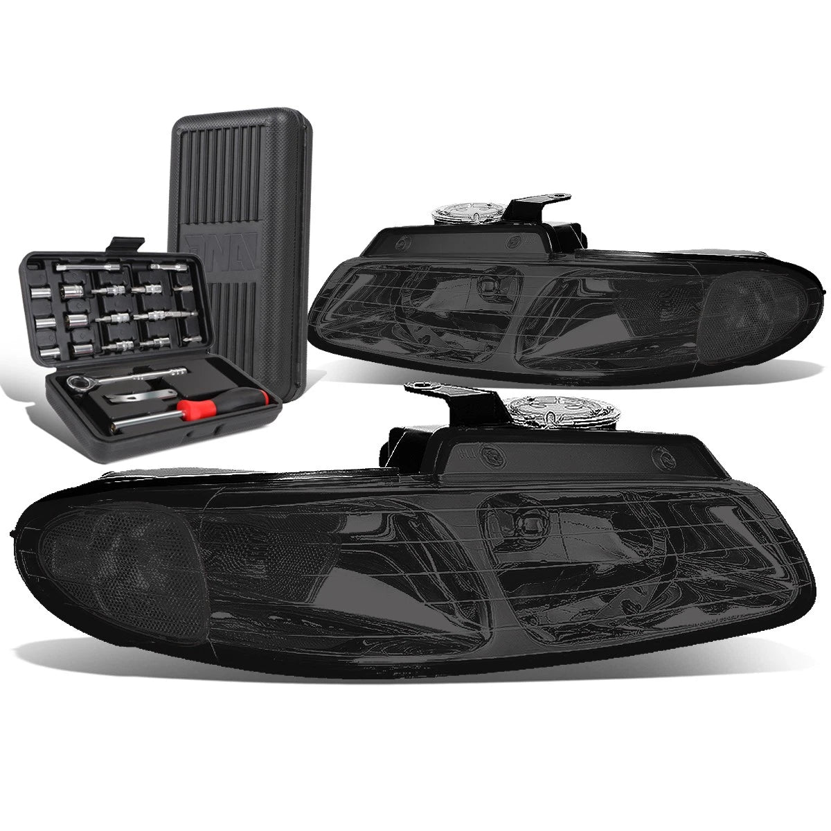 Smoked/Clear Signal Headlight for Dodge Grand Caravan (1996–2000)