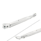 CNC Silver Adjustable Kickstand Foot for Motorcycle Universal