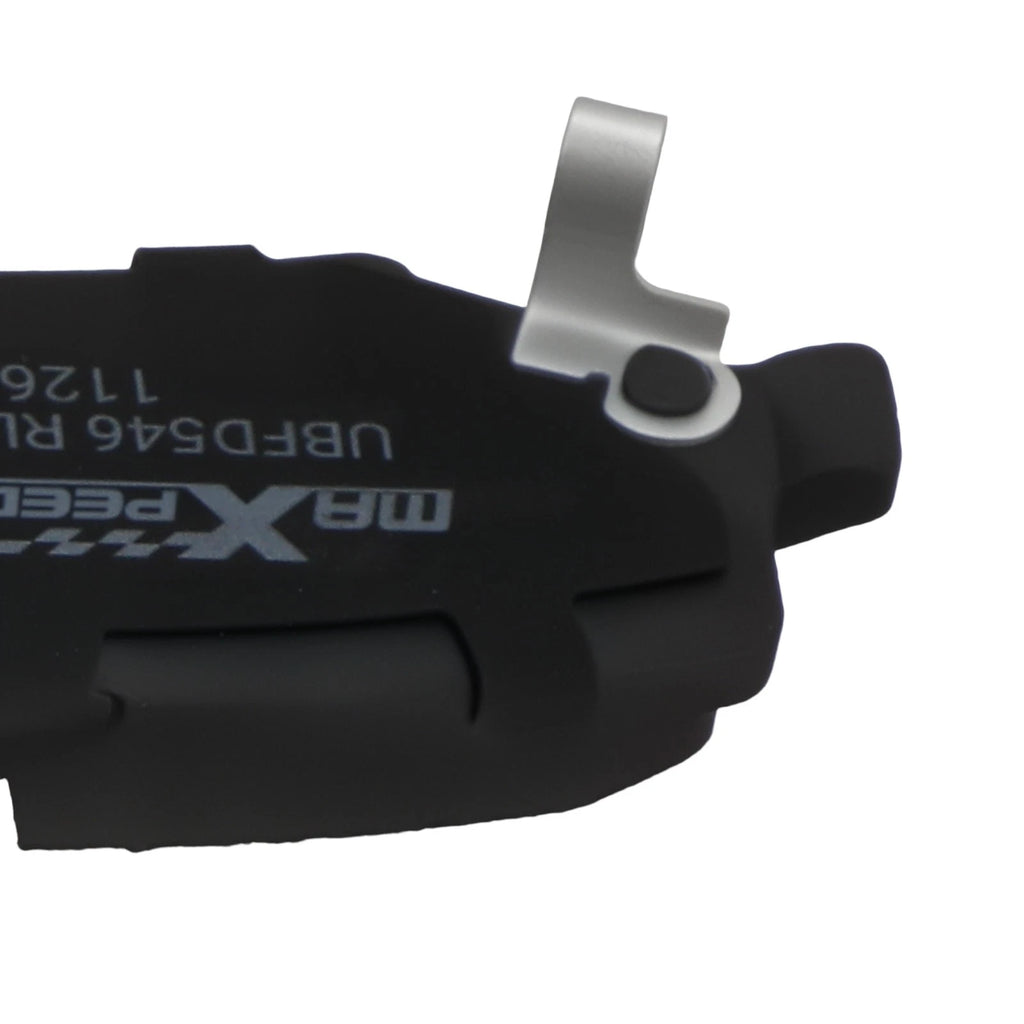 Set of 4 Rear Ceramic Brake Pads for Jeep Wrangler (2007–2018)