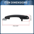 Front Right Door Handle for Hyundai Tucson (2005–2009) 1 Pcs