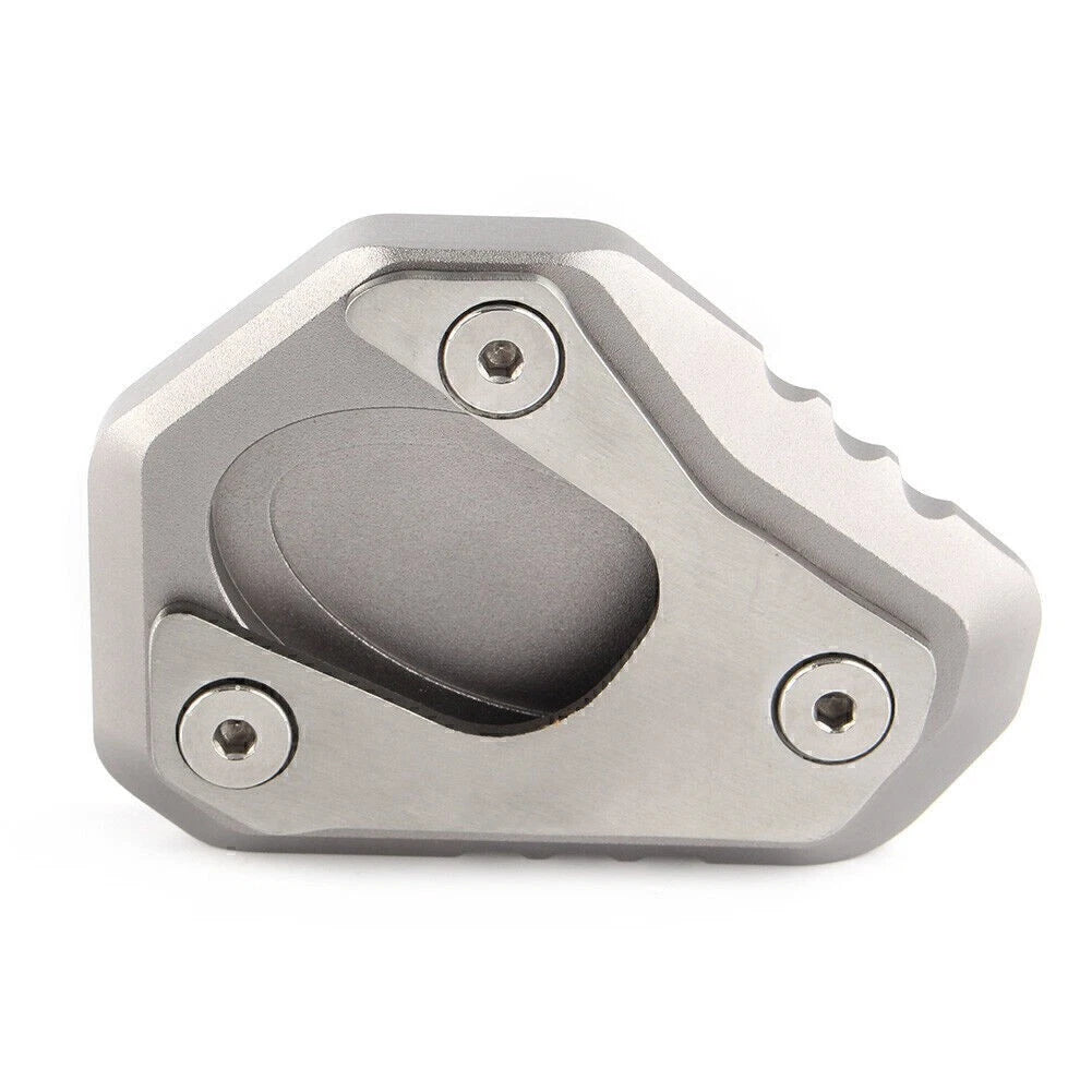 Kickstand Side Stand Enlarger Plate for Kawasaki ER-6F/ER-6N (2013–2017) Gray