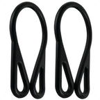 Set of 2 Rubber Mooring Snubbers for Marine Boat (28-1/2 inches)